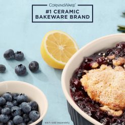 Alternative view of CorningWare French Colors 1.5-quart Round Baking Dish, Navy