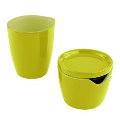CorningWare Sprout Cream and Sugar Set