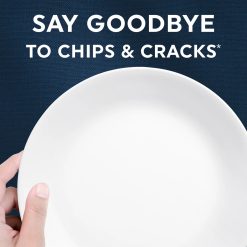 Alternative view of Corelle City Block 8.5 Salad Plate
