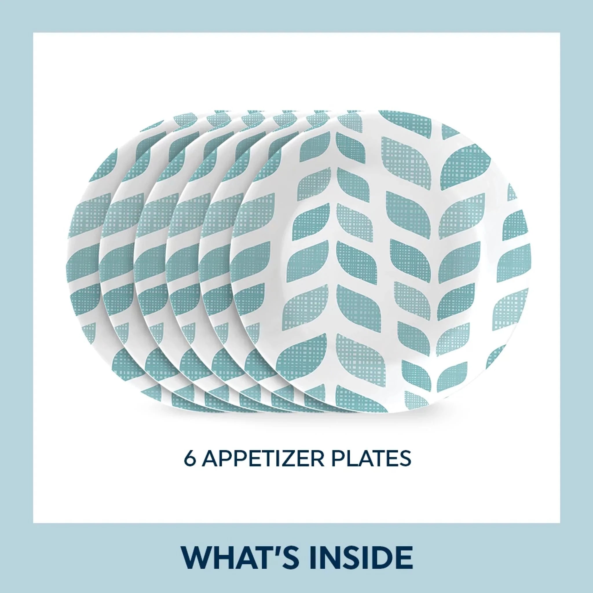 Corelle Global Collection Northern Pines 6.75 Appetizer Plates, 6-pack - Image 6
