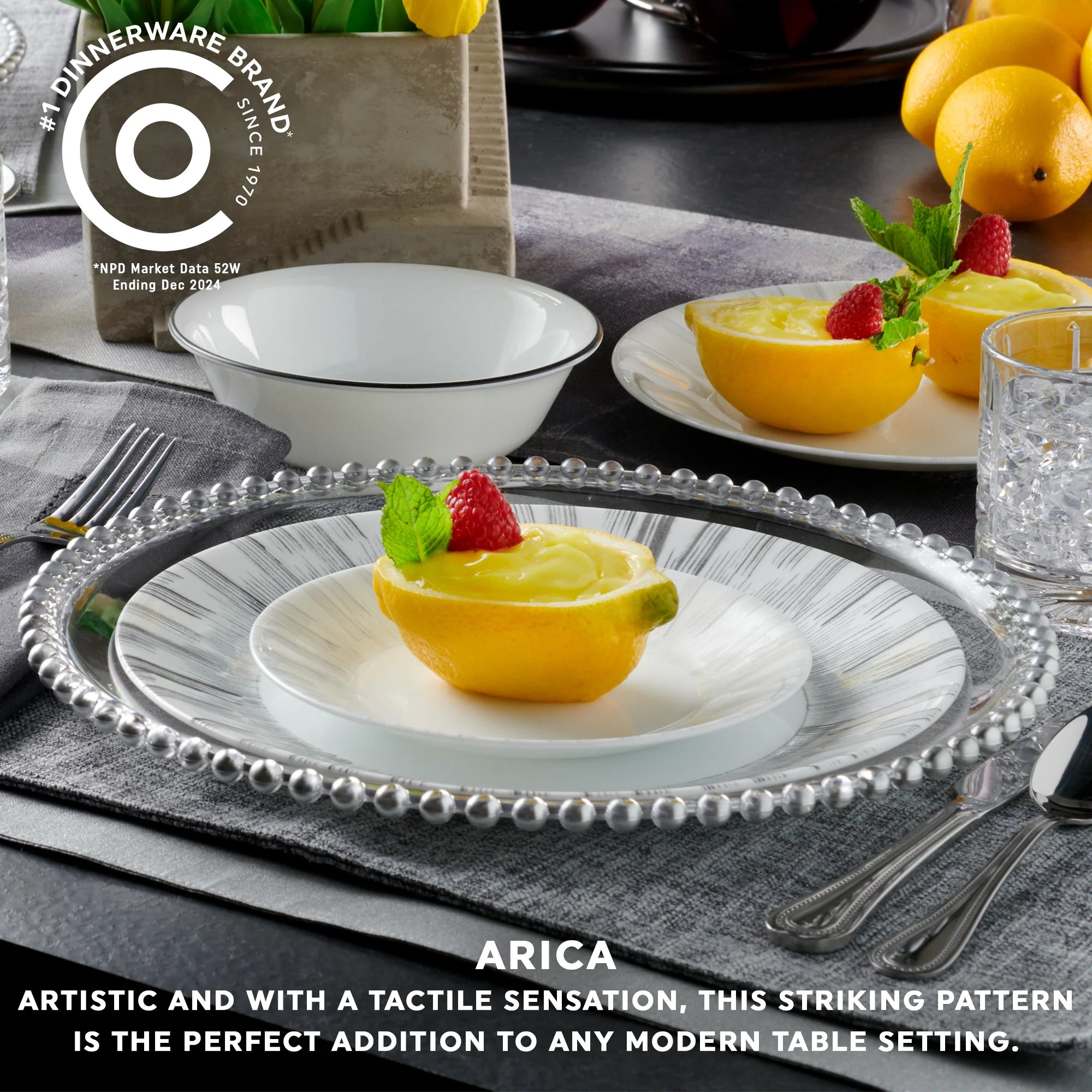Corelle Arica 12-piece Dinnerware Set, Service for 4 - Image 3