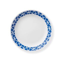 Corelle Cobalt Circles 10.25 Dinner Plate