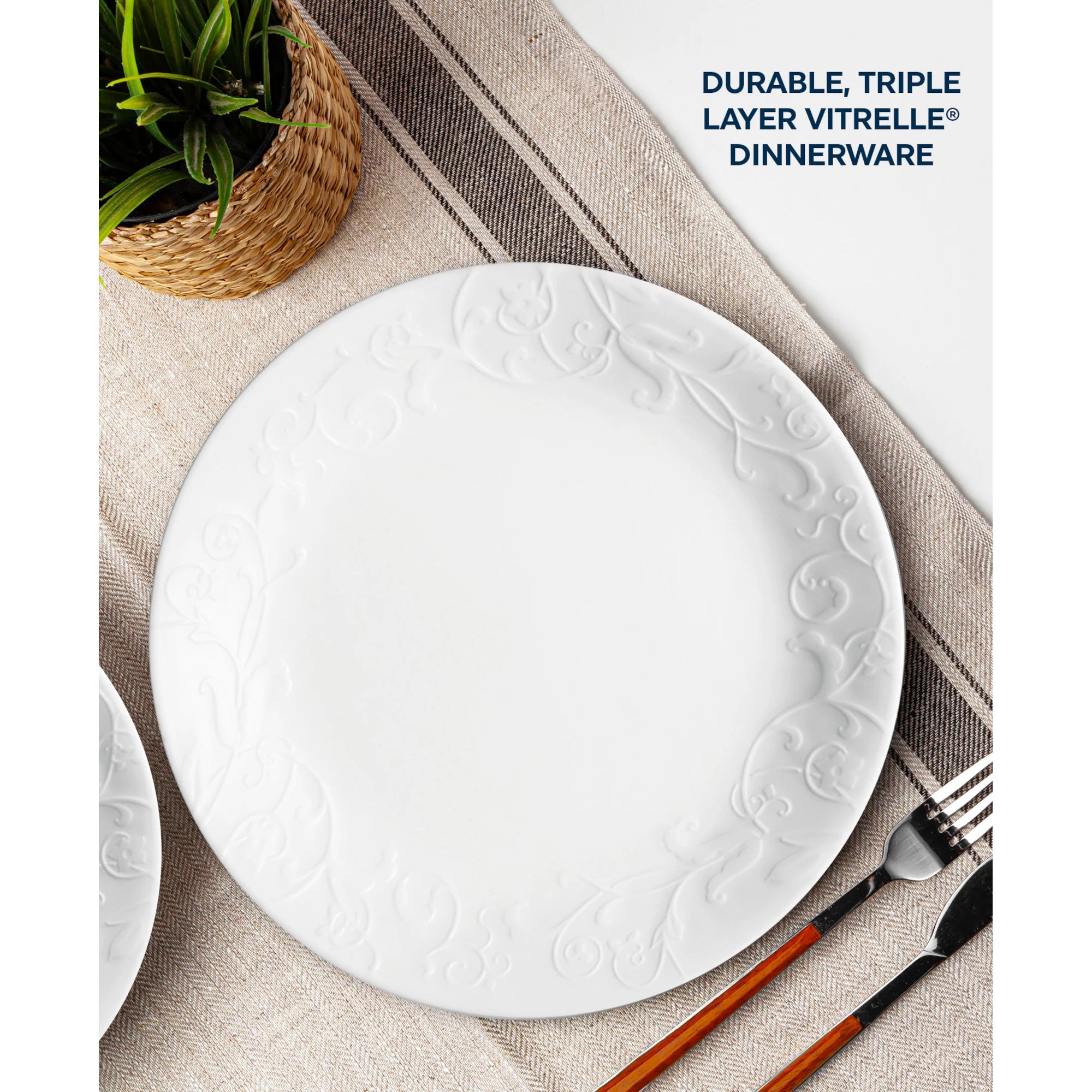 Corelle Bella Faenza 18-piece Dinnerware Set, Service for 6 - Image 5