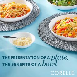 Alternative view of Corelle Winter Frost White 30-ounce Versa Meal Bowls, 4-pack