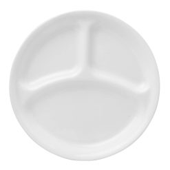 Corelle Winter Frost White 10.25 Divided Dinner Plate