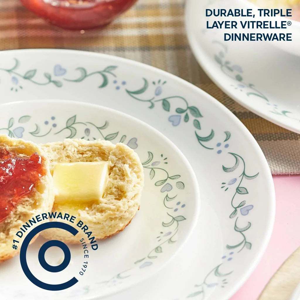 Corelle Country Cottage 16-piece Mugless Dinnerware Set, Service for 4 - Image 4