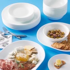Alternative view of Corelle Winter Frost White 38-piece Dinnerware Set, Service for 12