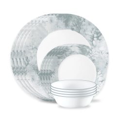 Corelle Salt Wash 12-piece Dinnerware Set, Service for 4