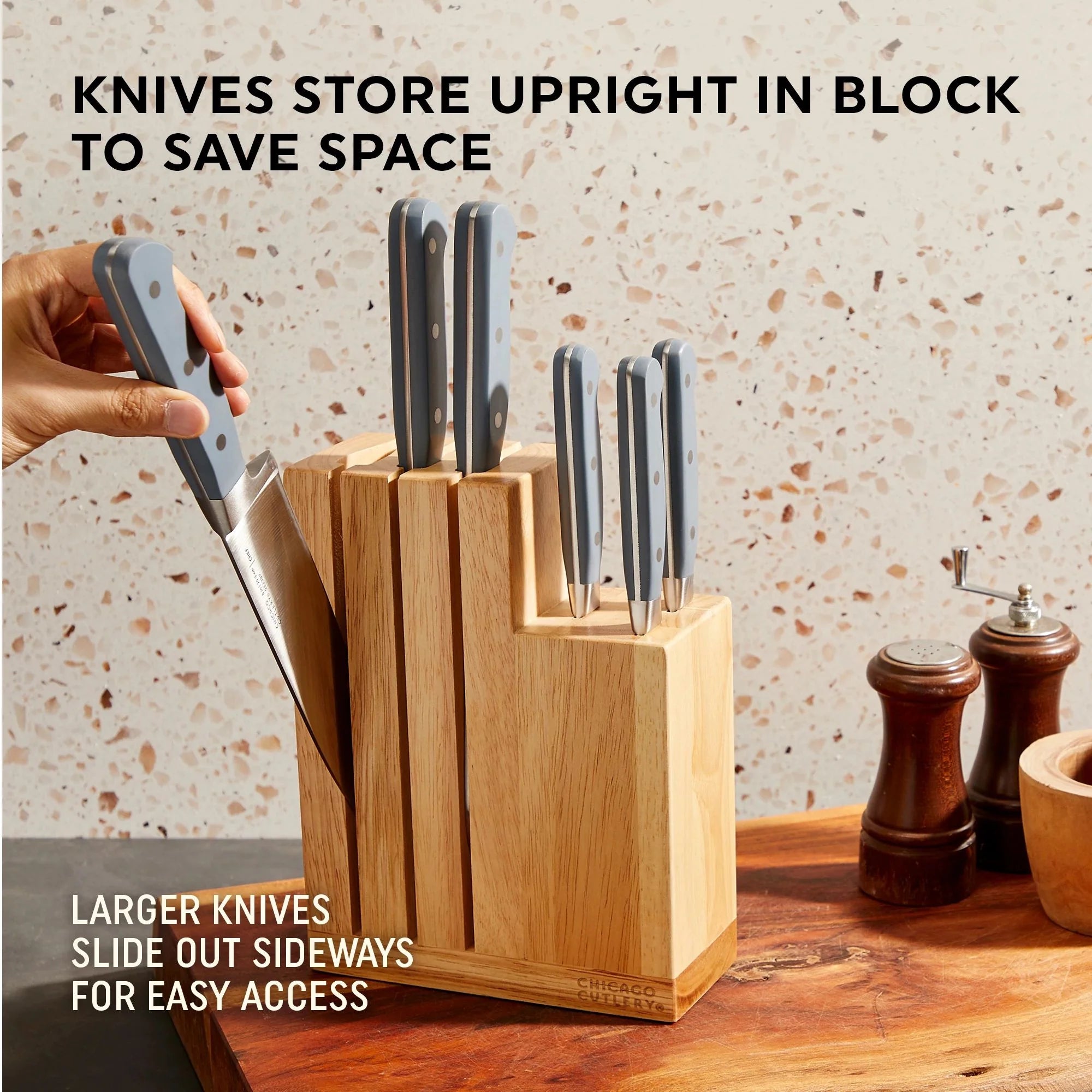 Chicago Cutlery Halsted 7-piece Modular Block Set - Image 4
