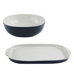 CorningWare 2-piece Serving Set, Midnight Blue