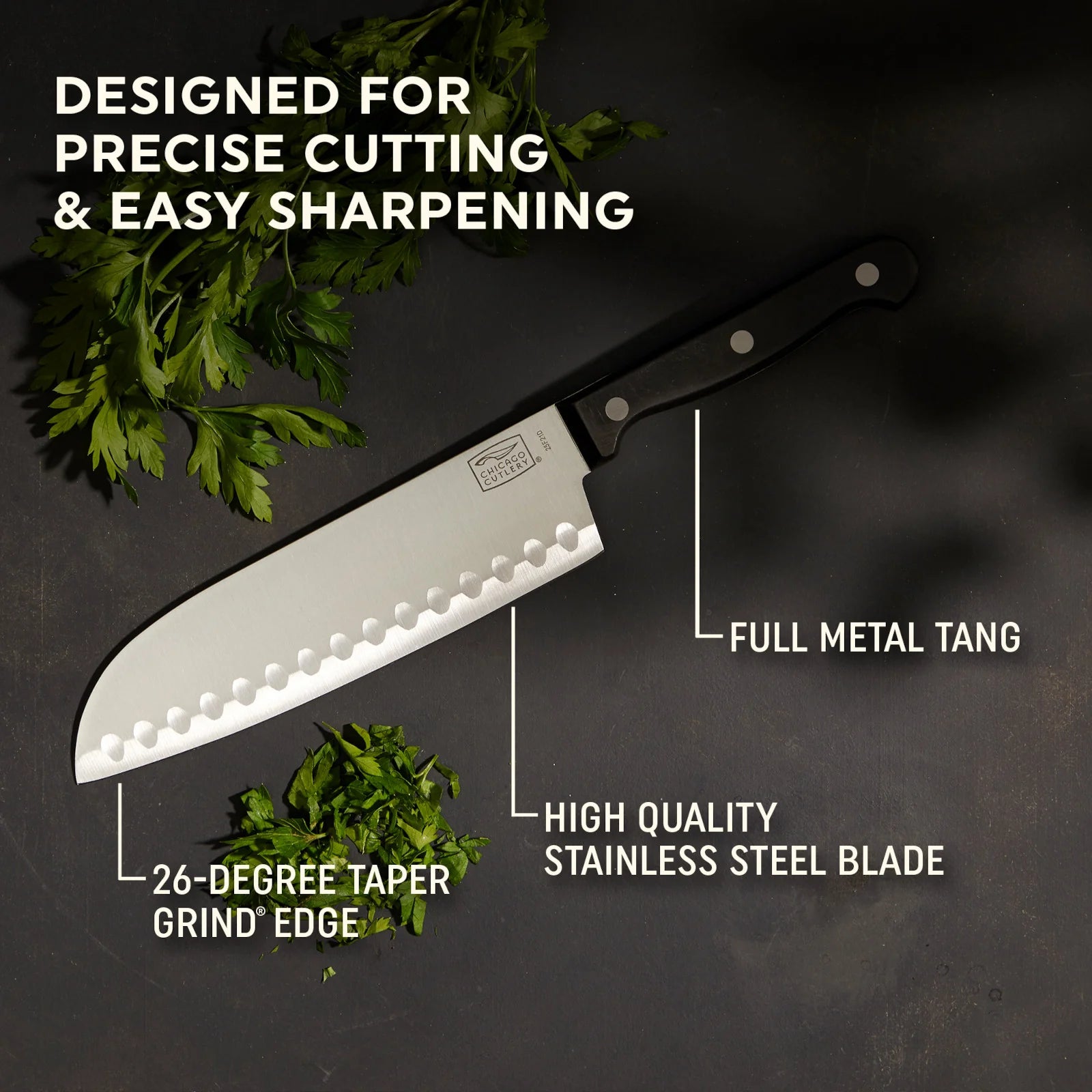 Chicago Cutlery Essentials 15-piece Block Set - Image 2