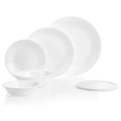 Alternative view of Corelle Winter Frost White 66-piece Dinnerware Set, Service for 12
