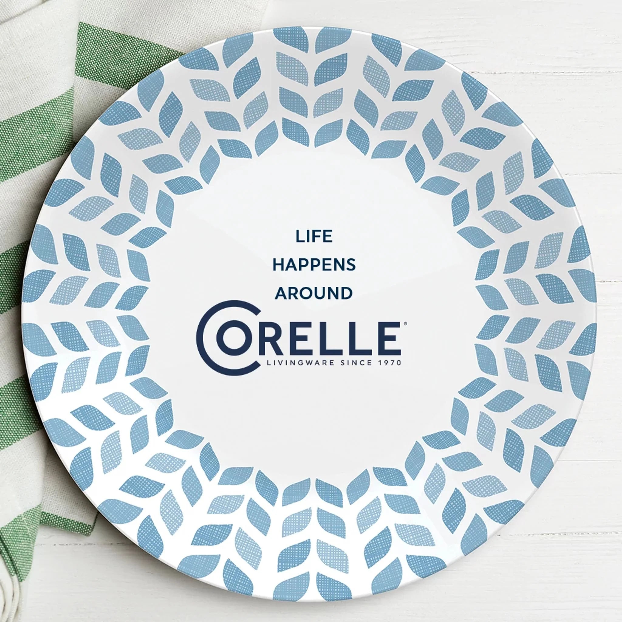 Corelle Global Collection Northern Pines 10.25 Dinner Plates, 6-pack - Image 7