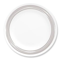 Corelle Brushed Silver 8.5 Salad Plate