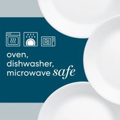 Alternative view of Corelle Winter Frost White 10-ounce Dip & Condiment Bowl