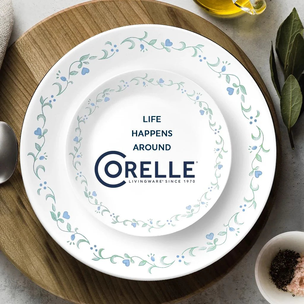 Corelle Country Cottage 16-piece Mugless Dinnerware Set, Service for 4 - Image 3