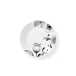 Corelle Inked Poppy 6.75 Appetizer Plate