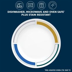 Alternative view of Corelle Color Block 8.5 Salad Plate