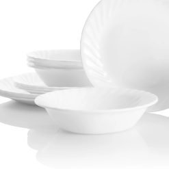 Alternative view of Corelle Enhancements 18-ounce Glass Cereal/Soup Bowl