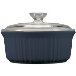 CorningWare French Colors 1.5-quart Round Baking Dish, Navy