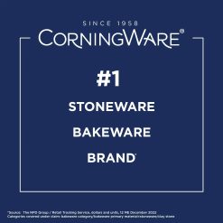 Alternative view of CorningWare French White 2.5-quart Oval Casserole Dish