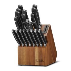 Alternative view of Chicago Cutlery Insignia Classic 18-piece Block Set with Built-in Sharpener