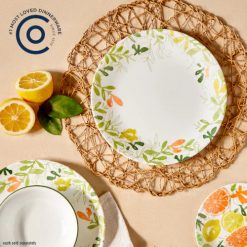 Alternative view of Corelle Contemporary Fruit 10.5 Dinner Plate- 4 Pack