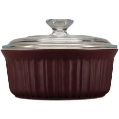 CorningWare French Colors 1.5-quart Round Baking Dish, Cabernet