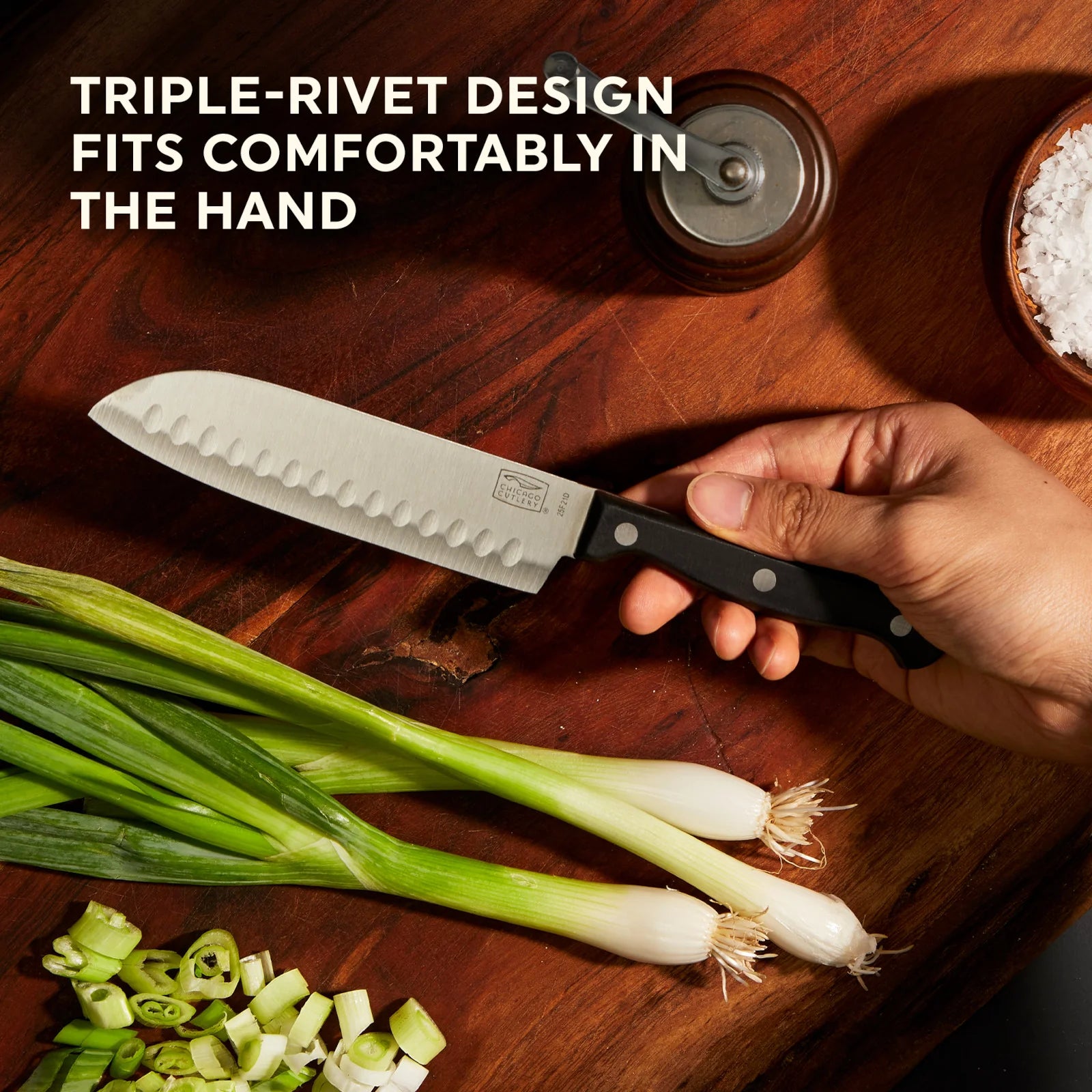 Chicago Cutlery Essentials 15-piece Block Set - Image 4
