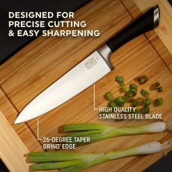 Alternative view of Chicago Cutlery Fusion 17-piece Block Set