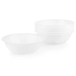 Corelle Winter Frost White 18-ounce Cereal Bowls, 6-pack