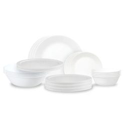 Corelle Winter Frost White 20-piece Dinnerware Set, Service for 4