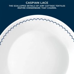 Alternative view of Corelle Caspian Lace 8.5 Lunch Plate, 6 pack