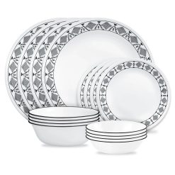 Corelle Cusco 16-piece Mugless Dinnerware Set, Service for 4