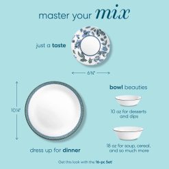 Alternative view of Corelle Veranda 10-ounce Dip & Condiment Bowl