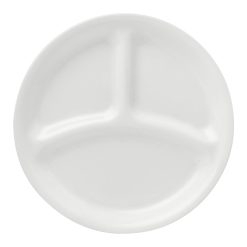 Corelle Winter Frost White 8.5 Divided Salad Plate