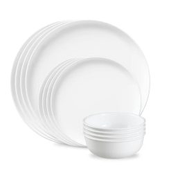 Corelle Modern Rounds 12pc Set, Service for 4