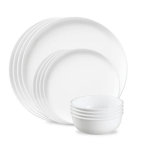 Corelle Modern Rounds 12pc Set, Service for 4