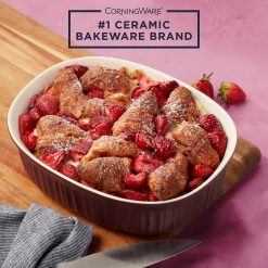 Alternative view of CorningWare French Colors 2.5-quart Oval Baking Dish, Cabernet