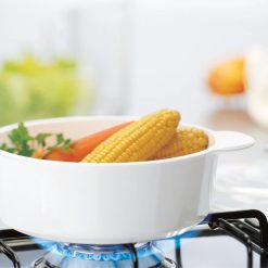 Alternative view of CorningWare Just White 3.25L Casserole with Lid
