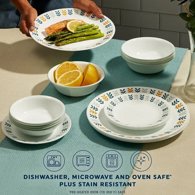Corelle Anders 18-piece Dinnerware Set, Service for 6 - Image 4