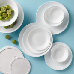 Alternative view of Corelle Winter Frost White 78-piece Dinnerware Set, Service for 12