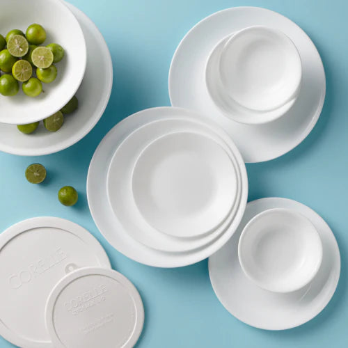 Corelle Winter Frost White 78-piece Dinnerware Set, Service for 12 - Image 2