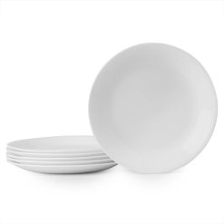Corelle Winter Frost White 8.5 Salad Plates, 6-pack