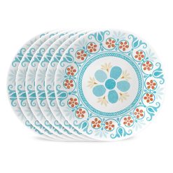 Corelle Global Collection Terracotta Dreams 6.75 Appetizer Plates, 6-pack